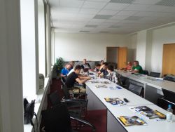 Blue Panther 9.6.2015 pořádal seminář údržbu motorů a řízených pohonů v Brně. První účastníci již dorazili na místo.