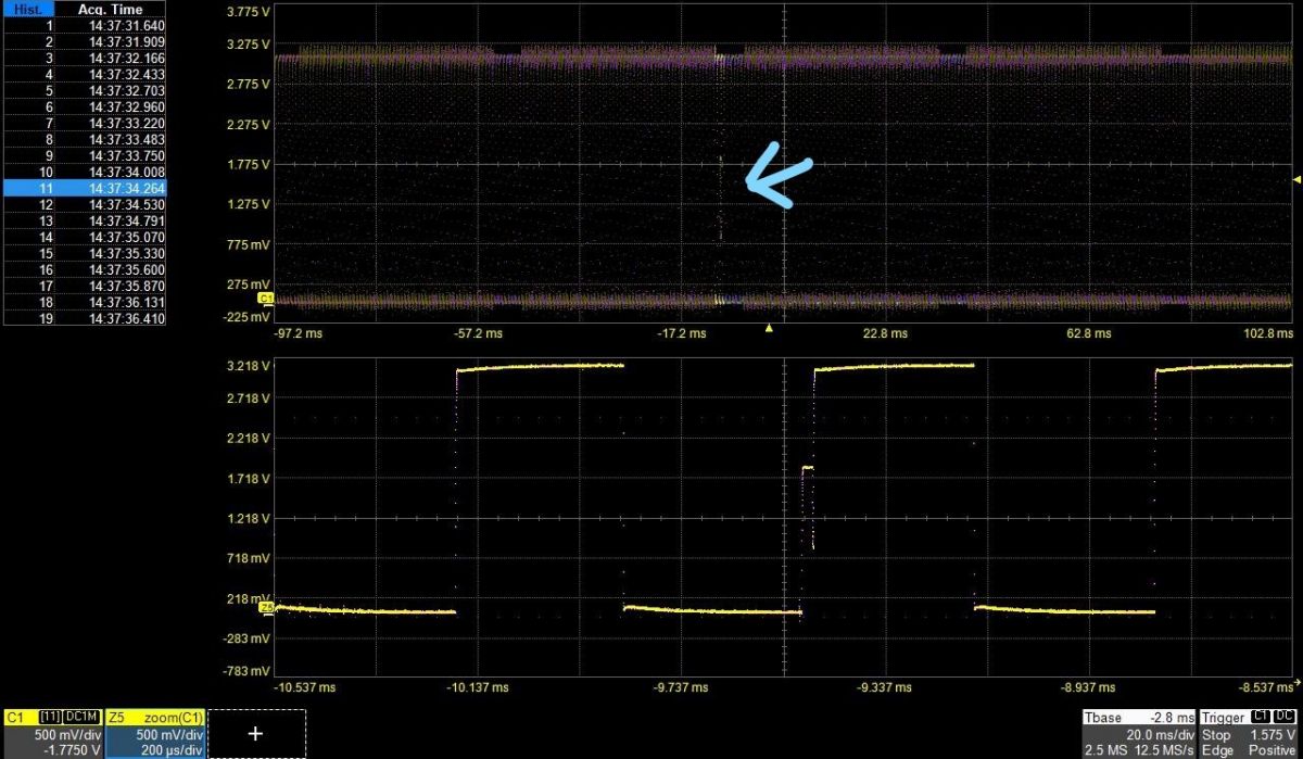 6. díl - Detekce a měření anomálií na digitálním osciloskopu teledy_lecroy_osscilocope_signal_4.jpg