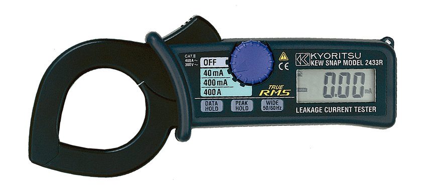 Ampérmetr pro měření unikajících proudů KEW 2433R