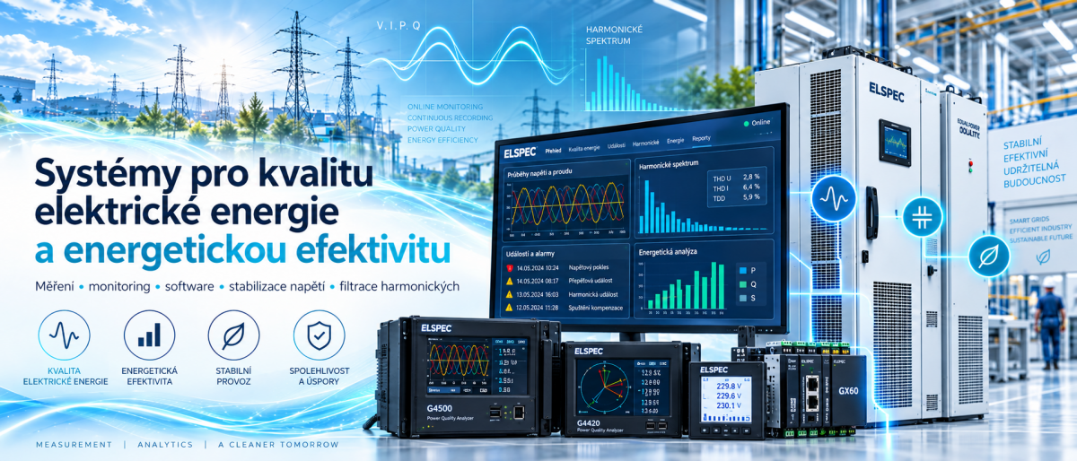 Systémy pro kvalitu elektrické energie a energetickou efektivitu