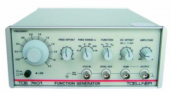 Funkční generátor TOE 7401